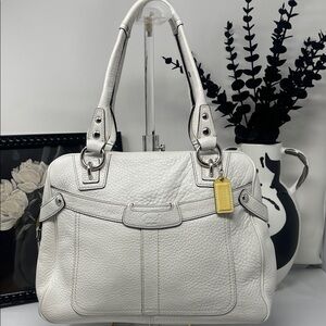 Coach Penelope pebble leather satchel